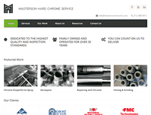 Tablet Screenshot of mastersonchrome.com